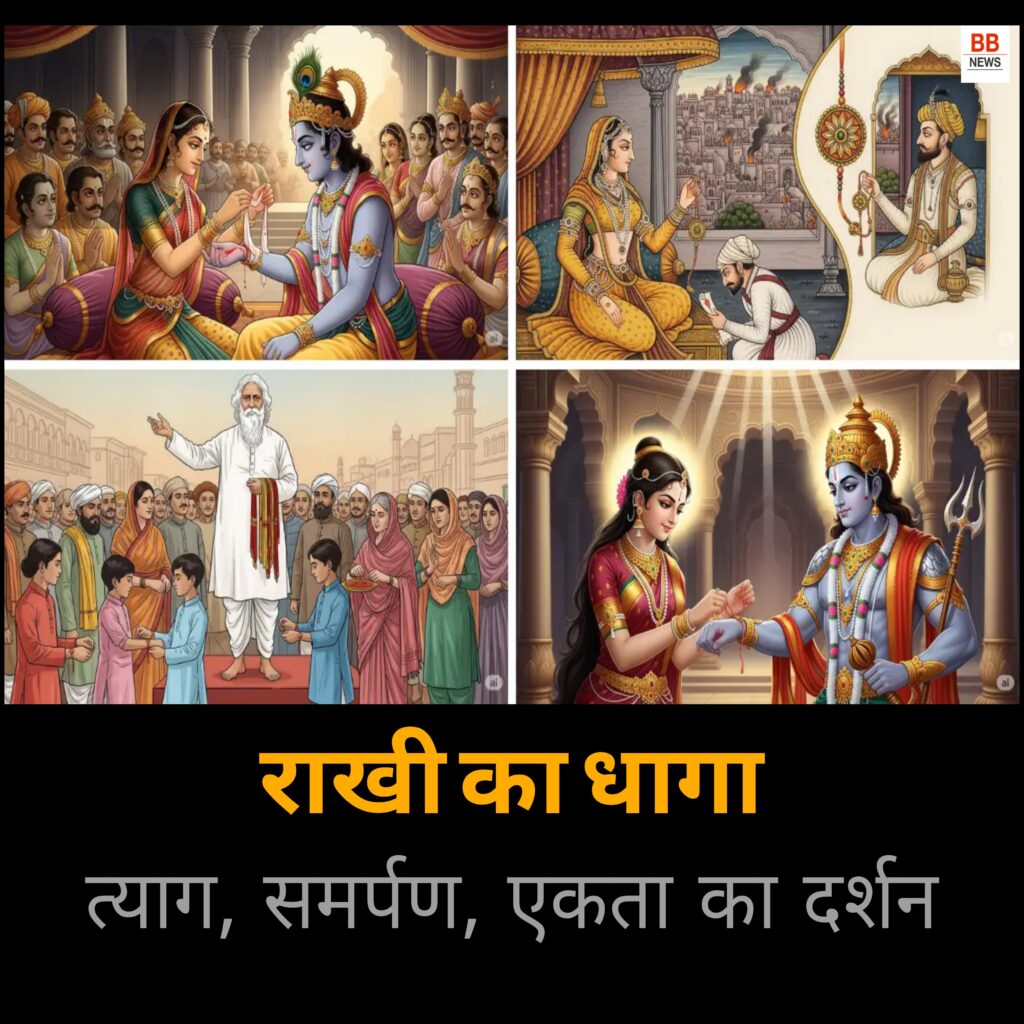 Raksha Bandhan : त्याग, समर्पण, एकता का दर्शन - Bindash Bol